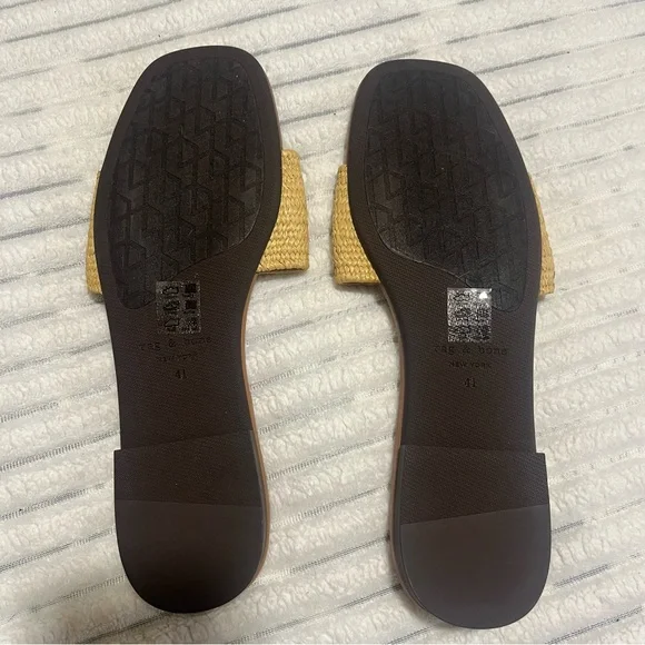 NEW Rag & Bone Raffia Slides - Picture 6 of 8